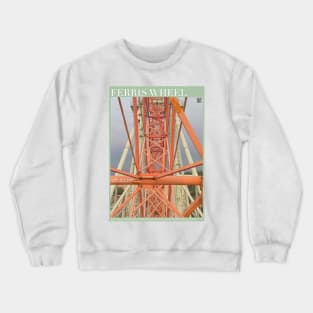 Life’s a ride,enjoy the wheel of destiny(green) Crewneck Sweatshirt